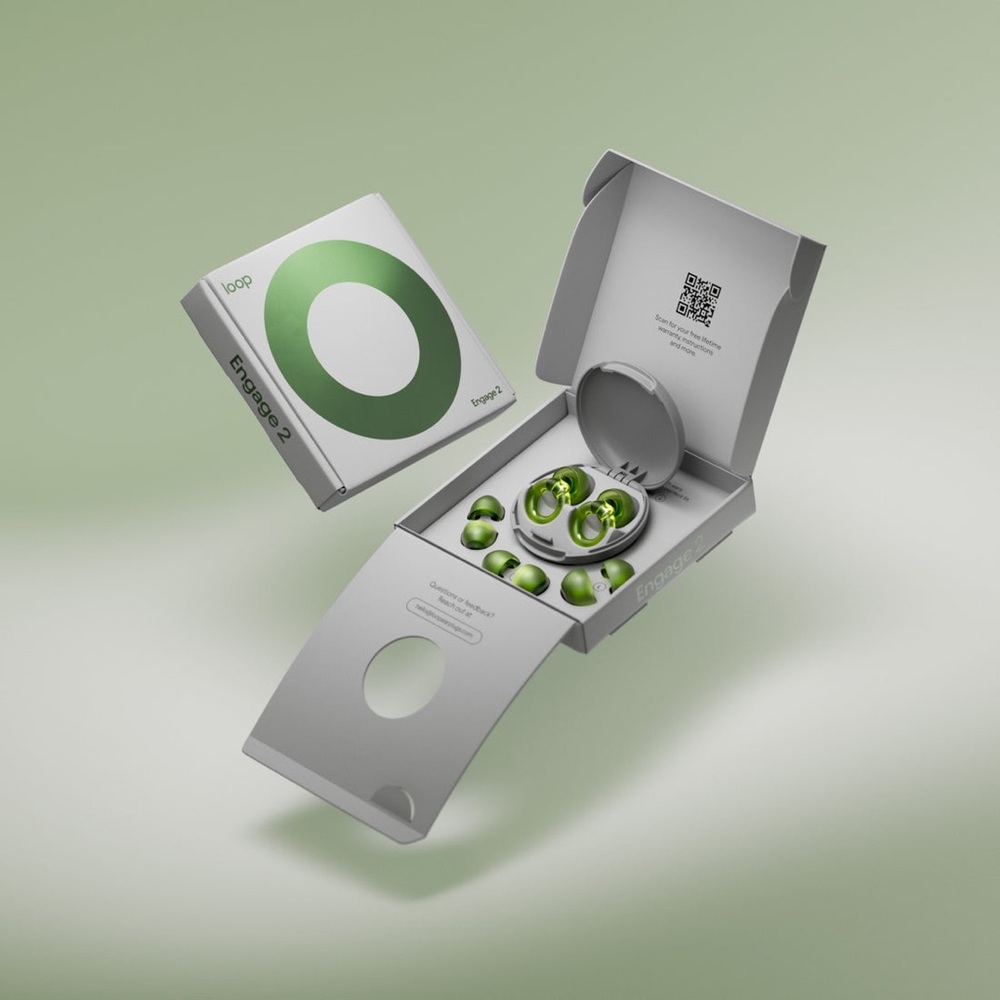 🆕 Loop Engage 2 Earplugs in Green